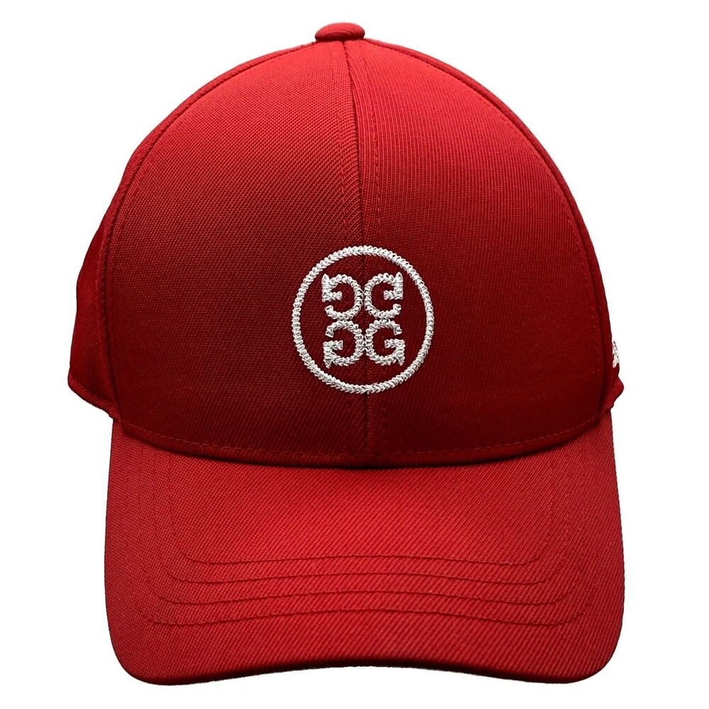 G/FORE 110 ONE TEN Golf Hat Red Adjustable Embroidered Logo Cap One Size